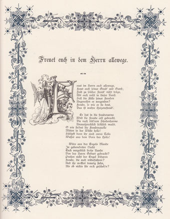 Freut im Herrn euch allewege - Freuet euch in dem Herrn allewege (Spitta) aus Spitta, Neue Jubelausgabe II/1890, S.8.