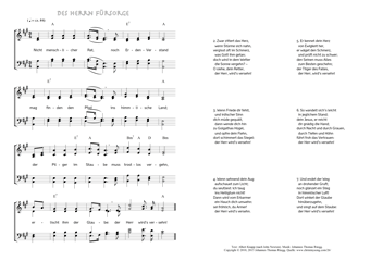 Hymn score of: Nicht menschlicher Rat - Des Herrn Fürsorge (Albert Knapp/John Newton/Johannes Thomas Rüegg)