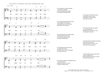 Hymn score of: The winds were howling o'er the deep - Fourth Sunday after Epiphany (2) (Reginald Heber/Johannes Thomas Rüegg)