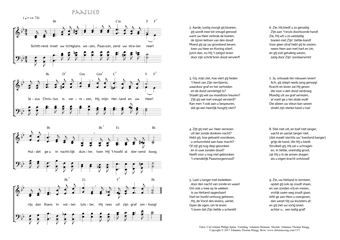 Hymn score of: Schittrend moet uw lichtglans wezen - Paaslied (Carl Johann Philipp Spitta/Johannes Riemens/Johannes Thomas Rüegg)