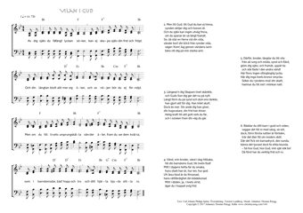 Hymn score of: Av dig själv du fåfängt lyckan söker - Vilan i Gud (Carl Johann Philipp Spitta/Torsten Lundberg/Johannes Thomas Rüegg)