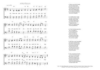 Hymn score of: Vel brænder sjælevunden - Forståelse (Carl Johann Philipp Spitta/Christian Benedictus Reventlow/Johannes Thomas Rüegg)