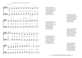 Hymn score of: Ach Herr, was ist geschehn - Einkehr und Rückkehr (Carl Johann Philipp Spitta/Johannes Thomas Rüegg)