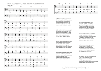 Hymn score of: Guds igenfødte, nye, levende sjæle! (Hans Adolph Brorson/Johannes Thomas Rüegg) - page 2