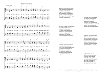 Hymn score of: Din salighed ej at forspilde - Bønnen (Christian Fürchtegott Gellert/Johan Ernst Heilmann/Johannes Thomas Rüegg)