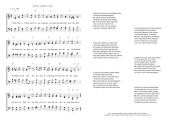 Hymn score of: Dein Heil, o Christ, nicht zu verscherzen - Das Gebet (Christian Fürchtegott Gellert/Johannes Thomas Rüegg)