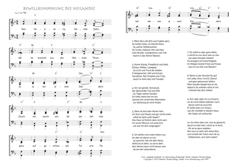 Hymn score of: Nun Hosianna, Davids Sohn - Bewillkommnung des Heilandes (Ludämilia Elisabeth von Schwarzburg-Rudolstadt/Johannes Thomas Rüegg)