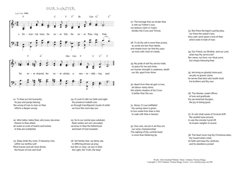 Hymn score of: Immortal love, for ever full - Our Master (John Greenleaf Whittier/Johannes Thomas Rüegg) - page 2