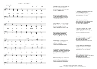 Hymn score of: And art thou ready, Saviour dear! - Unreadiness (John S. B. Monsell/Johannes Thomas Rüegg)