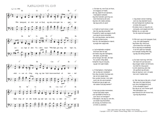Hymn score of: Min længsel, al min lyst er Gud - Kærlighed til Gud (Jakob Johan Lund/Johannes Thomas Rüegg)