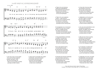 Hymn score of: Hvi vil du, menneske, ej være - Mod had og uforsonlighed (Jakob Johan Lund/Johannes Thomas Rüegg)
