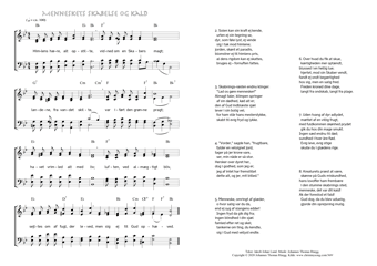 Hymn score of: Himlens hære, alt opstilte - Menneskets skabelse og kald (Jakob Johan Lund/Johannes Thomas Rüegg)