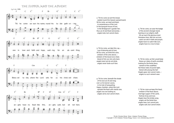 Hymn score of: Till he come we own his name - The Supper and the Advent (Horatius Bonar/Johannes Thomas Rüegg)